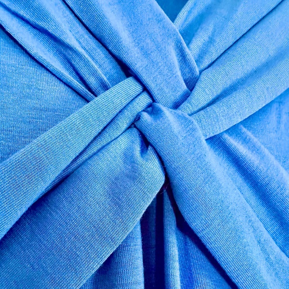 Women’s Royal Blue Jersey Dress - Picture 2 of 4